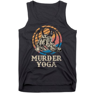 Funny Murder Yoga Brazilian Jiu Jitsu BJJ MMA Tank Top