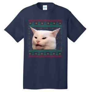 Funny Meme Yelling Christmax Tall T-Shirt