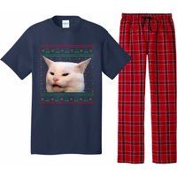 Funny Meme Yelling Christmax Pajama Set