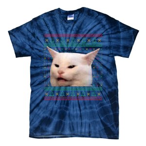 Funny Meme Yelling Christmax Tie-Dye T-Shirt