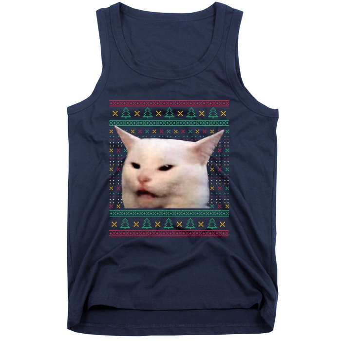 Funny Meme Yelling Christmax Tank Top