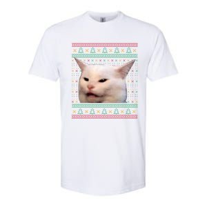 Funny Meme Yelling Christmax Softstyle CVC T-Shirt