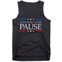 Four More Years Pause Joe Biden Tank Top