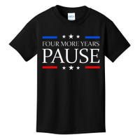 Four More Years Pause Joe Biden Kids T-Shirt