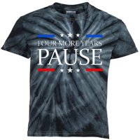 Four More Years Pause Joe Biden Kids Tie-Dye T-Shirt