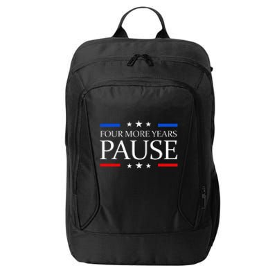 Four More Years Pause Joe Biden City Backpack