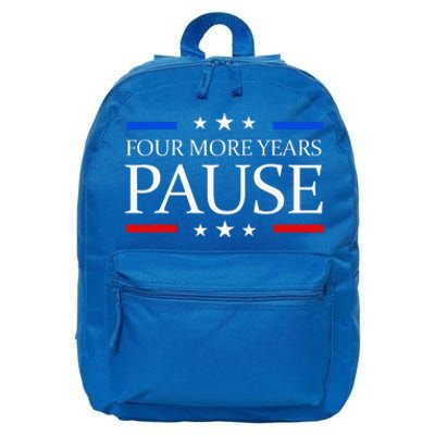 Four More Years Pause Joe Biden 16 in Basic Backpack