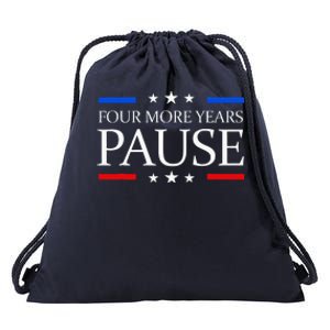 Four More Years Pause Joe Biden Drawstring Bag