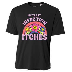 Funny My Yeast Infection Itches Cooling Performance Crew T-Shirt