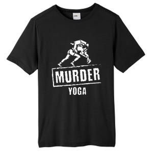 Funny Murder Yoga Fighter Wrestling Gear Wrestling Rules Tall Fusion ChromaSoft Performance T-Shirt