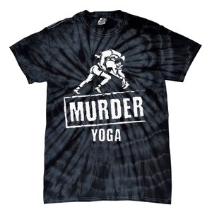 Funny Murder Yoga Fighter Wrestling Gear Wrestling Rules Tie-Dye T-Shirt