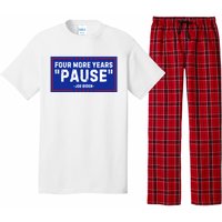 Four More Years Pause Joe Biden Funny Pajama Set