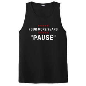 Four More Years Pause Joe Biden Funny PosiCharge Competitor Tank