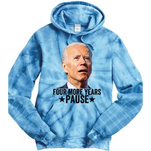 Four More Years Pause Joe Biden Tie Dye Hoodie