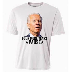 Four More Years Pause Joe Biden Cooling Performance Crew T-Shirt