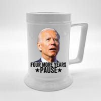 Four More Years Pause Joe Biden Beer Stein