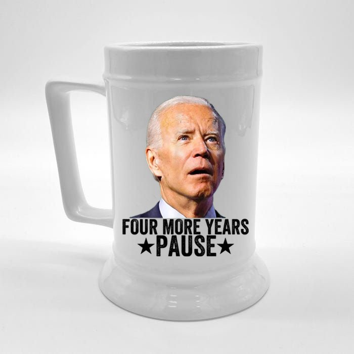 Four More Years Pause Joe Biden Beer Stein