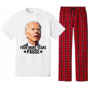 Four More Years Pause Joe Biden Pajama Set