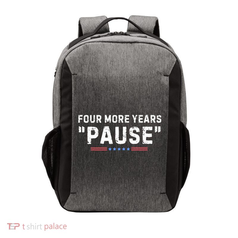 Four More Years Pause Vector Backpack