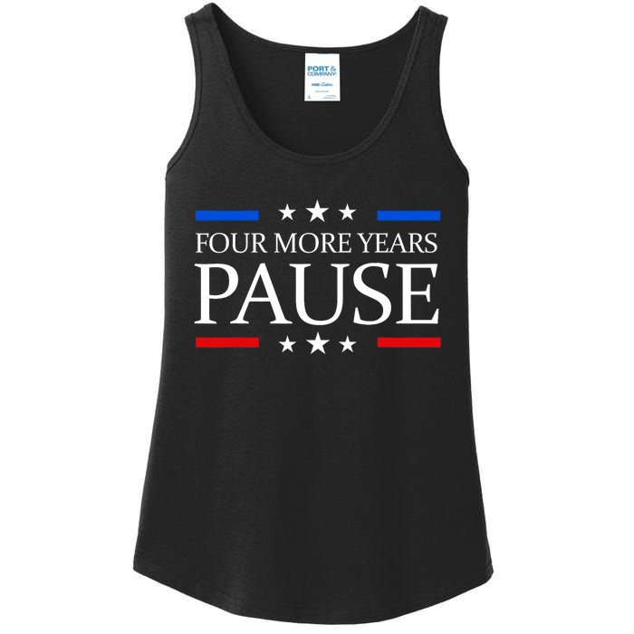 Four More Years Pause Joe Biden Funny Biden Quote Saying Ladies Essential Tank