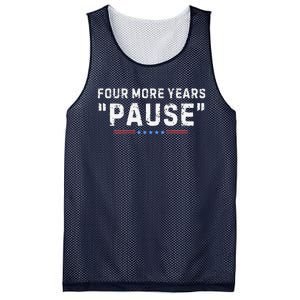 Four More Years Pause Mesh Reversible Basketball Jersey Tank