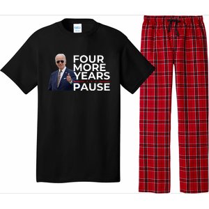 Four More Years Pause Joe Biden Pajama Set