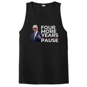 Four More Years Pause Joe Biden PosiCharge Competitor Tank