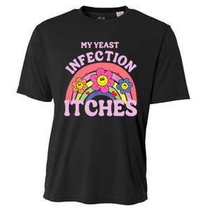 Funny My Yeast Infection Itches Cooling Performance Crew T-Shirt