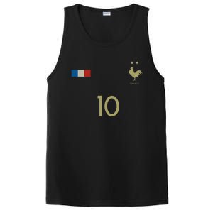 France Number 10 French Soccer Retro Football France PosiCharge Competitor Tank