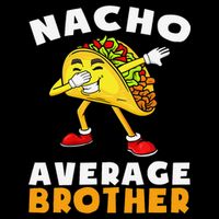 Funny Nacho Average Brother Cinco De Mayo Mexican Wool Snapback Cap