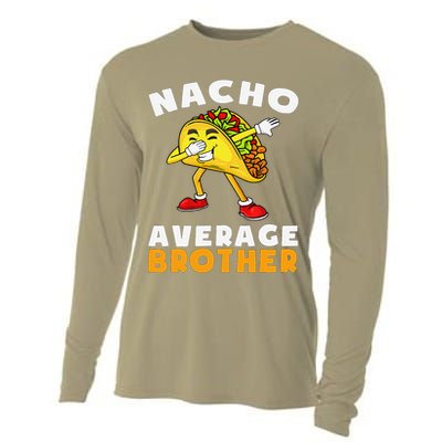 Funny Nacho Average Brother Cinco De Mayo Mexican Cooling Performance Long Sleeve Crew