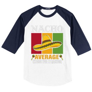 Funny Nacho Average Executive Director Gifts Baseball Sleeve Shirt