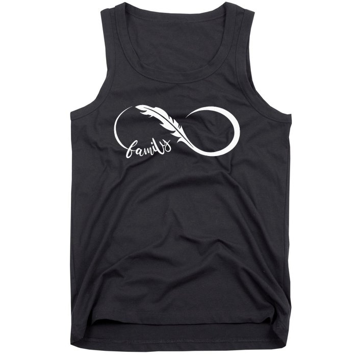 Family Native American Indigenous People Dreamcatcher Tank Top