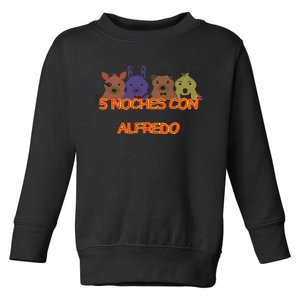 Five Nights At Freddy’S 5 Noches Con Alfredo Toddler Sweatshirt