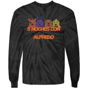 Five Nights At Freddy’S 5 Noches Con Alfredo Tie-Dye Long Sleeve Shirt