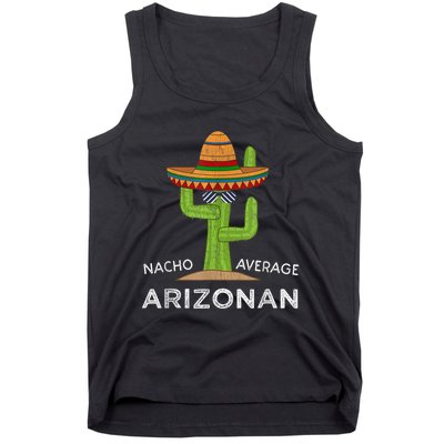 Fun Native Arizona Humor Gifts Funny Home Arizona Meme Tank Top