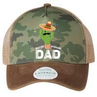 Funny Nacho Average Dad Legacy Tie Dye Trucker Hat