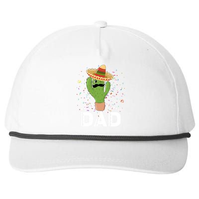 Funny Nacho Average Dad Snapback Five-Panel Rope Hat