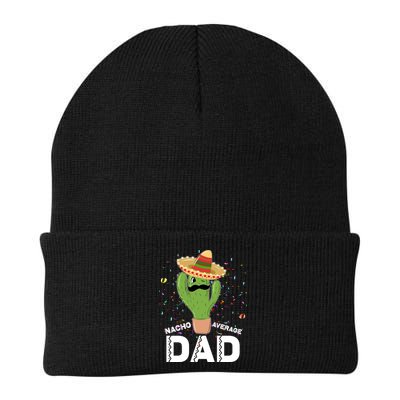 Funny Nacho Average Dad Beanie