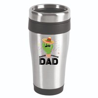 Funny Nacho Average Dad 16oz Travel Tumbler