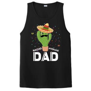 Funny Nacho Average Dad PosiCharge Competitor Tank