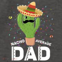 Funny Nacho Average Dad Vector Backpack