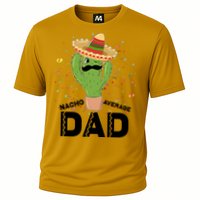 Funny Nacho Average Dad Cooling Performance Crew T-Shirt