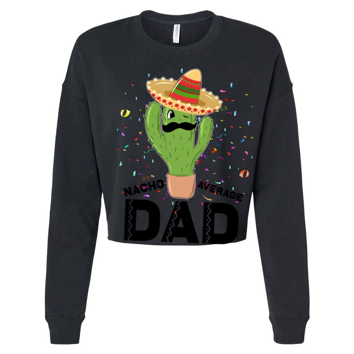 Funny Nacho Average Dad Cooling Performance Crew T-Shirt