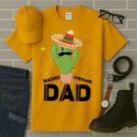 Funny Nacho Average Dad Tall T-Shirt