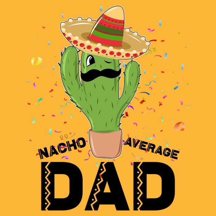 Funny Nacho Average Dad Tall T-Shirt