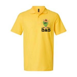 Funny Nacho Average Dad Softstyle Adult Sport Polo