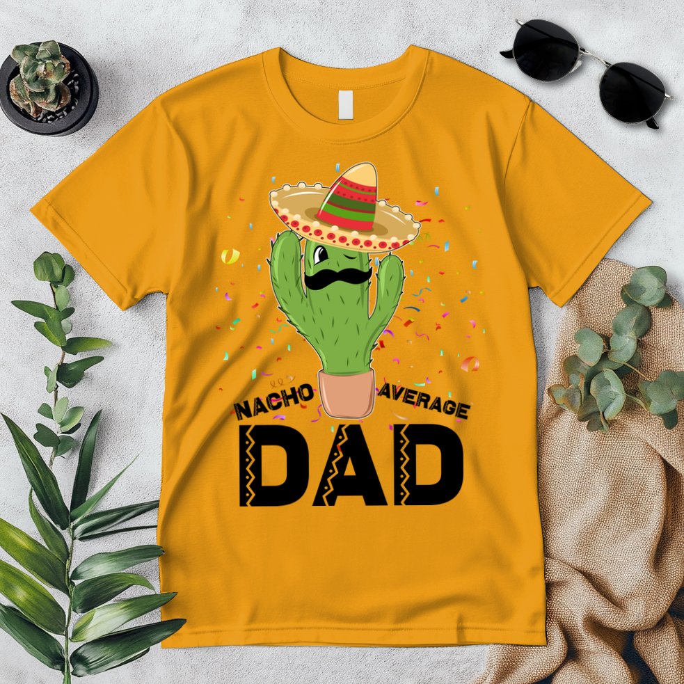 Funny Nacho Average Dad Premium T-Shirt