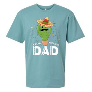 Funny Nacho Average Dad Sueded Cloud Jersey T-Shirt