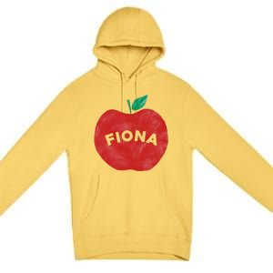 Fiona Name Apple Fan Music Lover Premium Pullover Hoodie